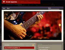 Tablet Screenshot of music.randypeterman.com